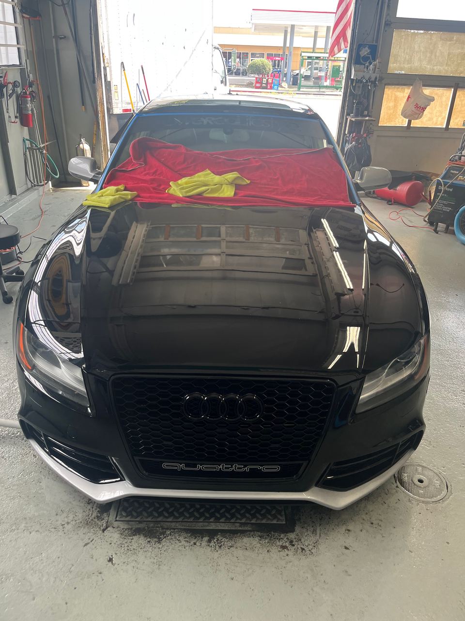 Black Audi S5 detailed by Wash Whisperer