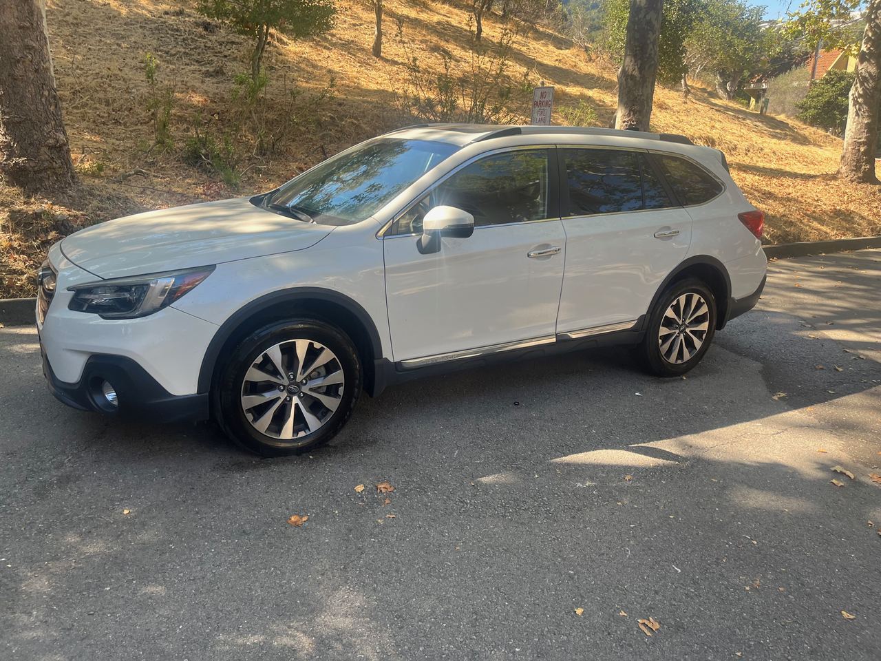 White Subaru Outback detailed by Wash Whisperer